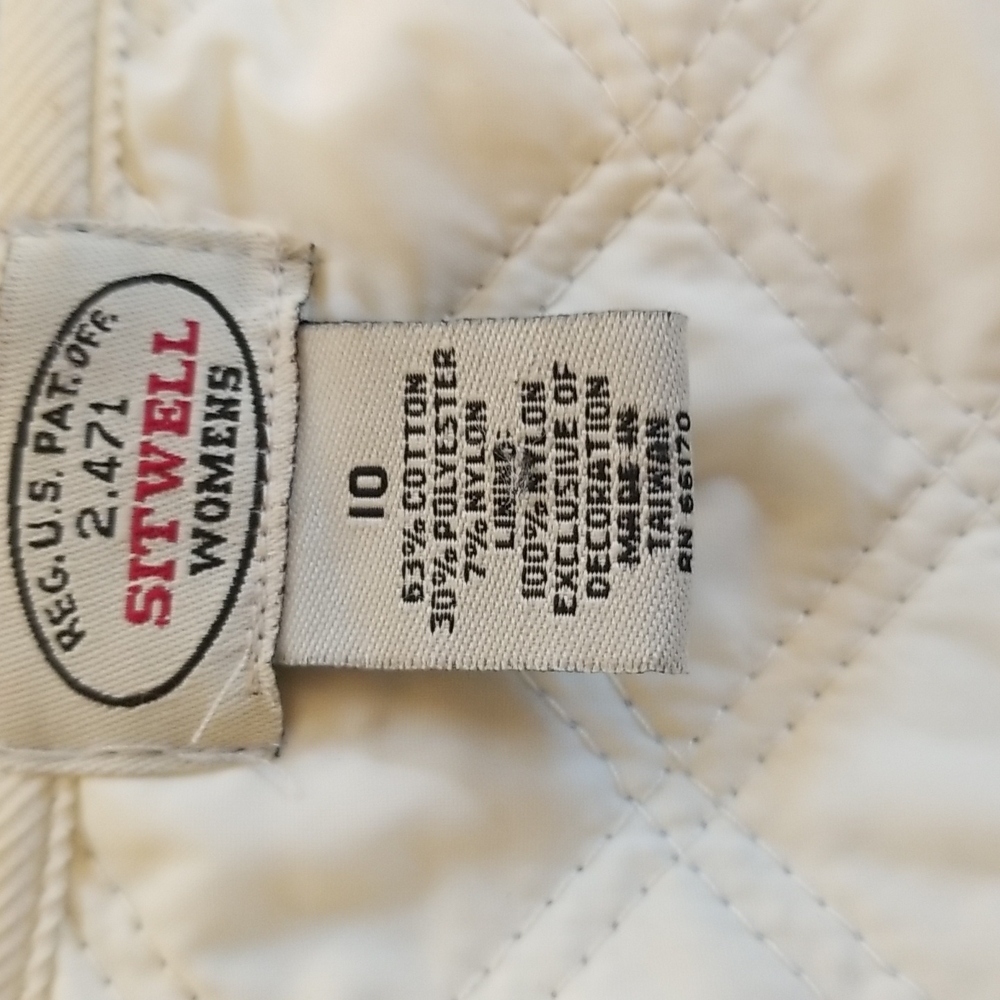 Anthropologie Sitwell Light Blue Quilted Barn Coat 10 - Picture 5 of 6